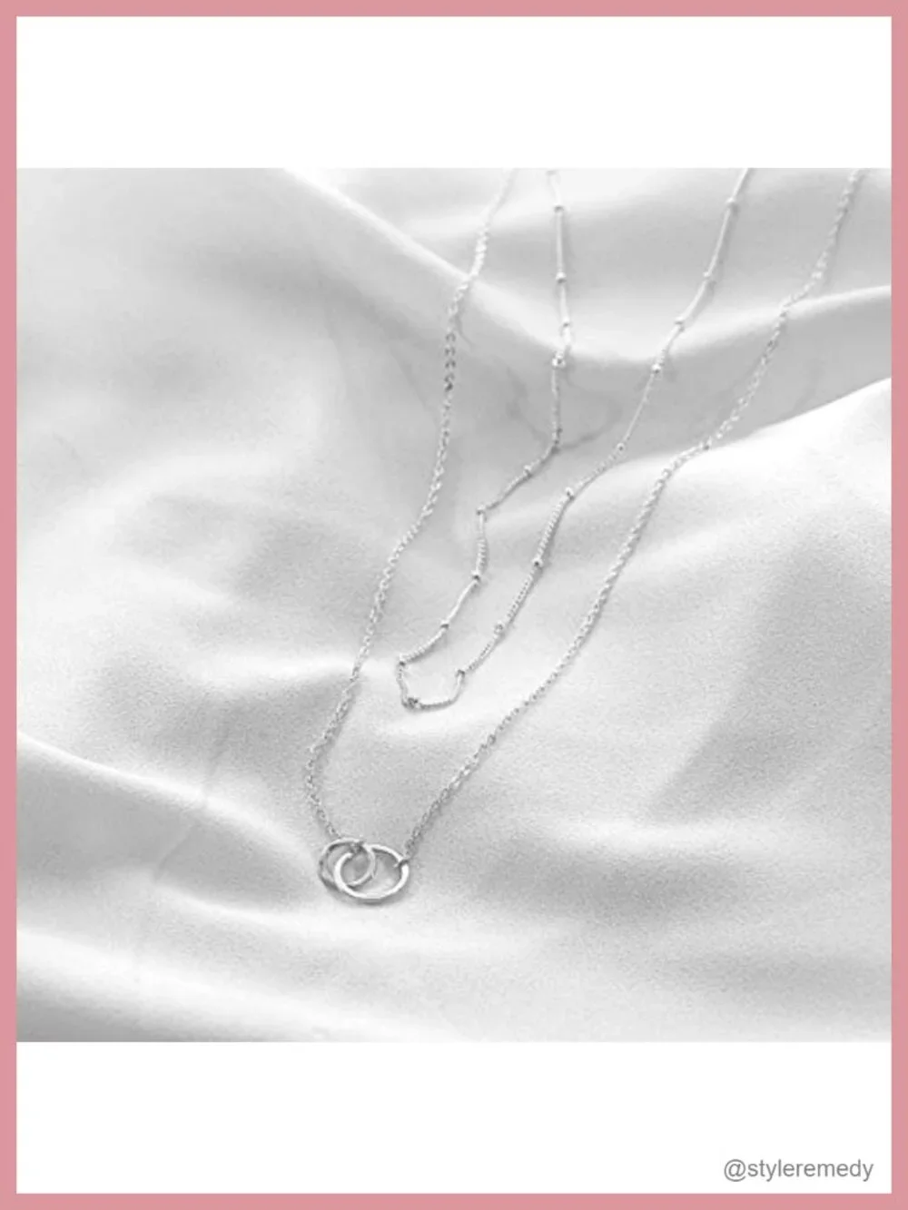 14k Gold Plated Layered Coin Circle Necklace Choker Dainty
